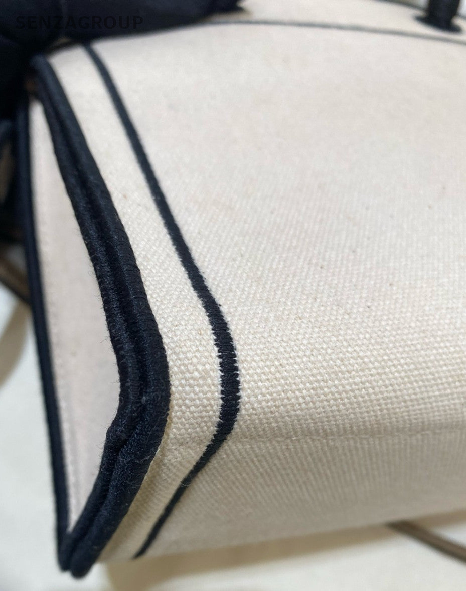 FENDI ROMA Top Handle 2WAY Shoulder Handbag Canvas