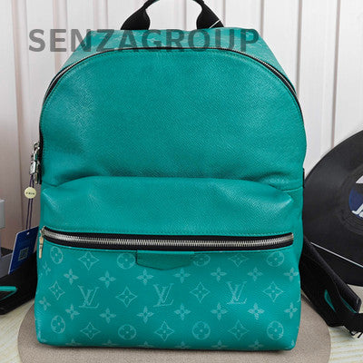 Louis Vuitton Mint Green Discovery Monogram Backpack Unisex Silver Hardware