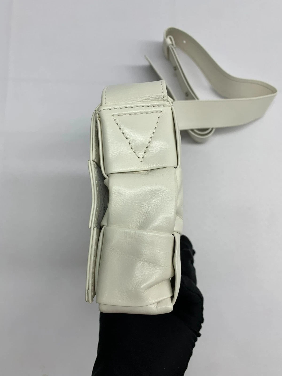 Bottega Veneta Woven Logo Crossbody Bag For Women