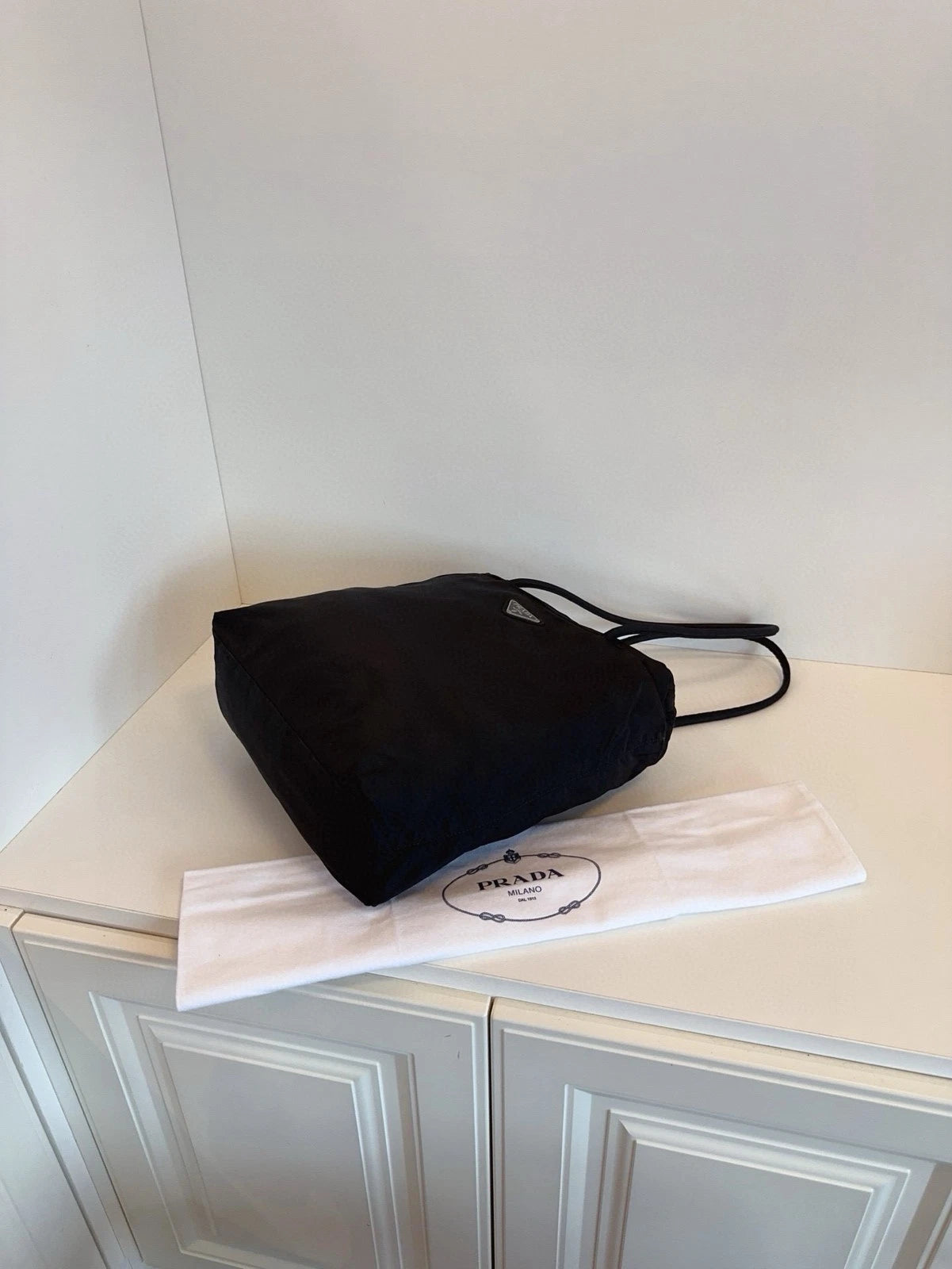 Prada Black Shoulder Tote Bag for Women