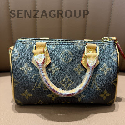 Louis Vuitton Nano Speedy Monogram Handbag - Classic Women's Crossbody