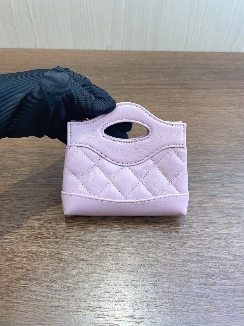 CHANEL 31 Bag Series Super Mini Handle Bag Daily Use Pink Classic