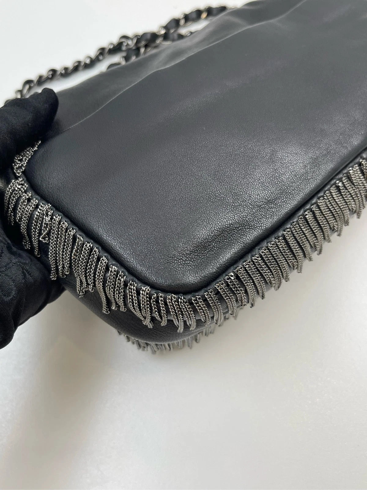 CHANEL Byzantine Tassel Leather Shoulder Bag For Women