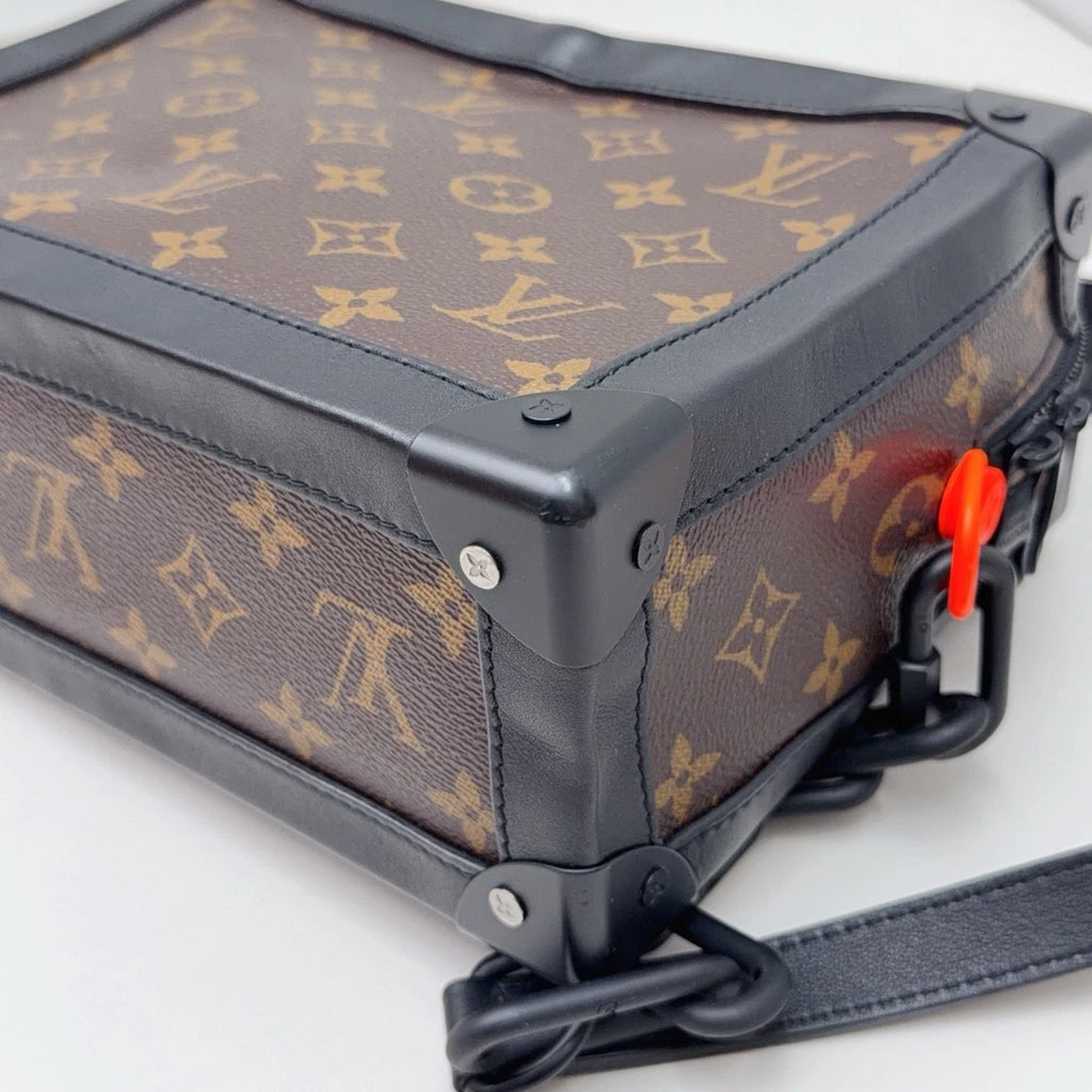 Louis Vuitton Soft Trunk MM Monogram Shoulder Bag Crossbody Unisex Adults