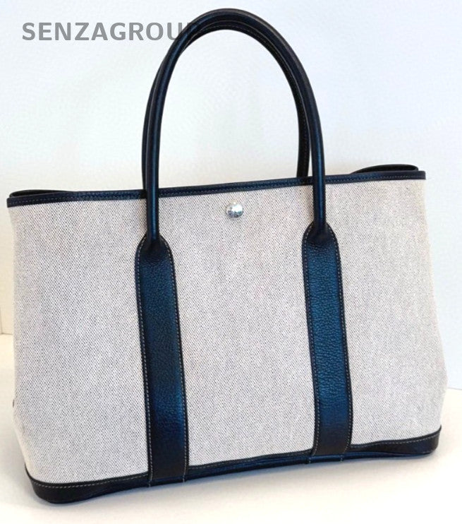 Hermes Garden Party Top Handle bag GP36 Classic PANDA COLOR Almost Brand NEW
