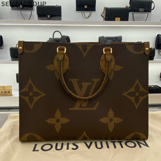 Louis Vuitton OnTheGo MM Monogram Tote Bag - Classic Women's Handbag