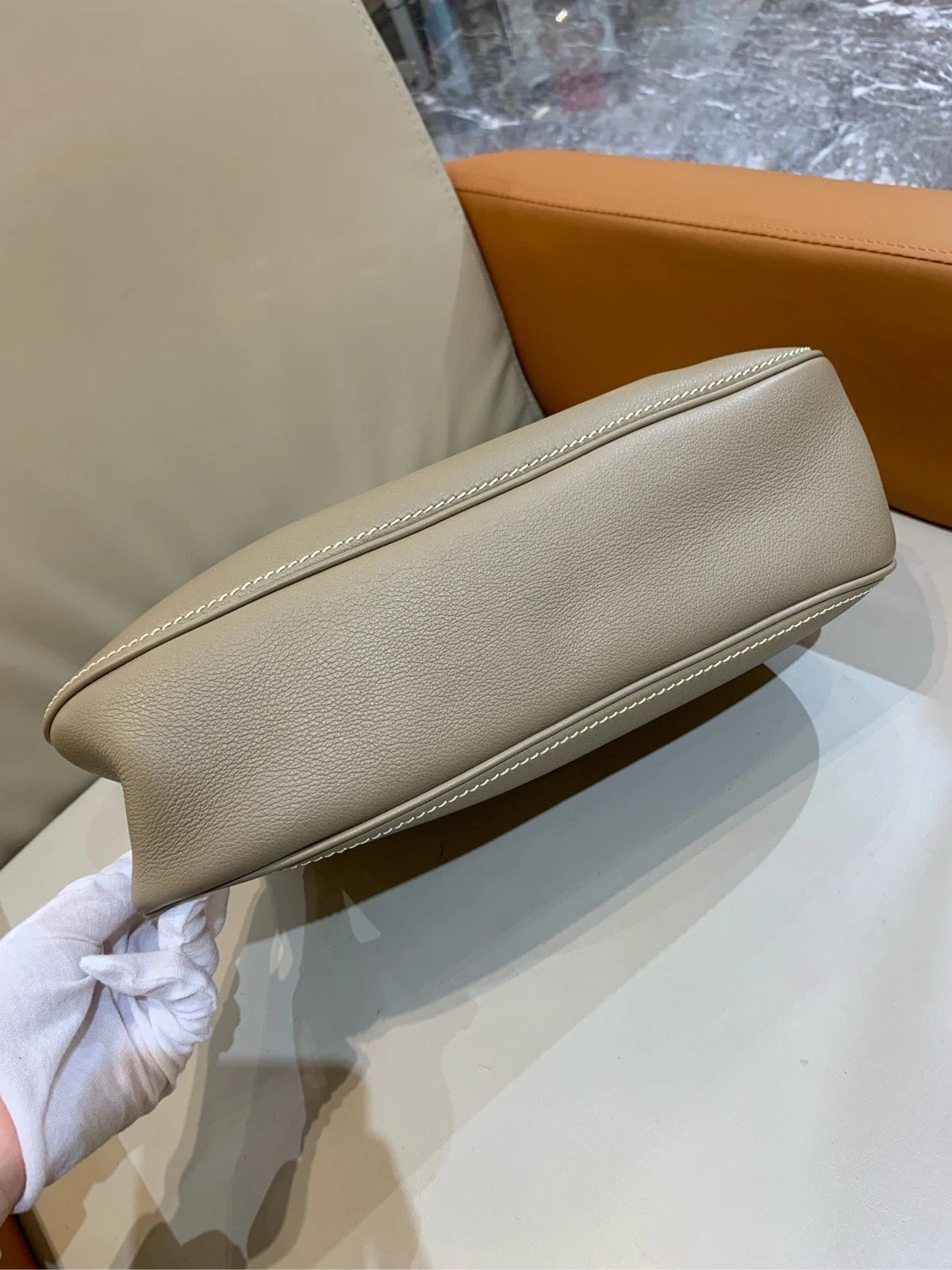 CELINE POLLY Beige Shoulder Handbag For Women