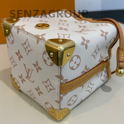 Louis Vuitton Monogram Noe Purse Chain Shoulder Bag White Classic Women