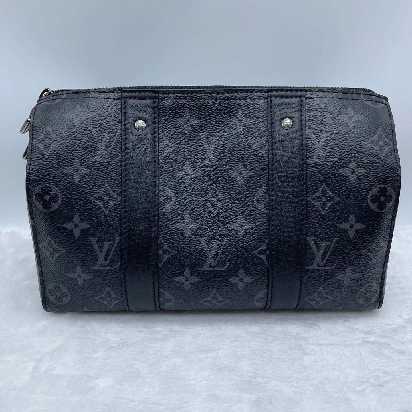 Louis Vuitton City Keepall Monogram Canvas Leather Shoulder Bag For Women