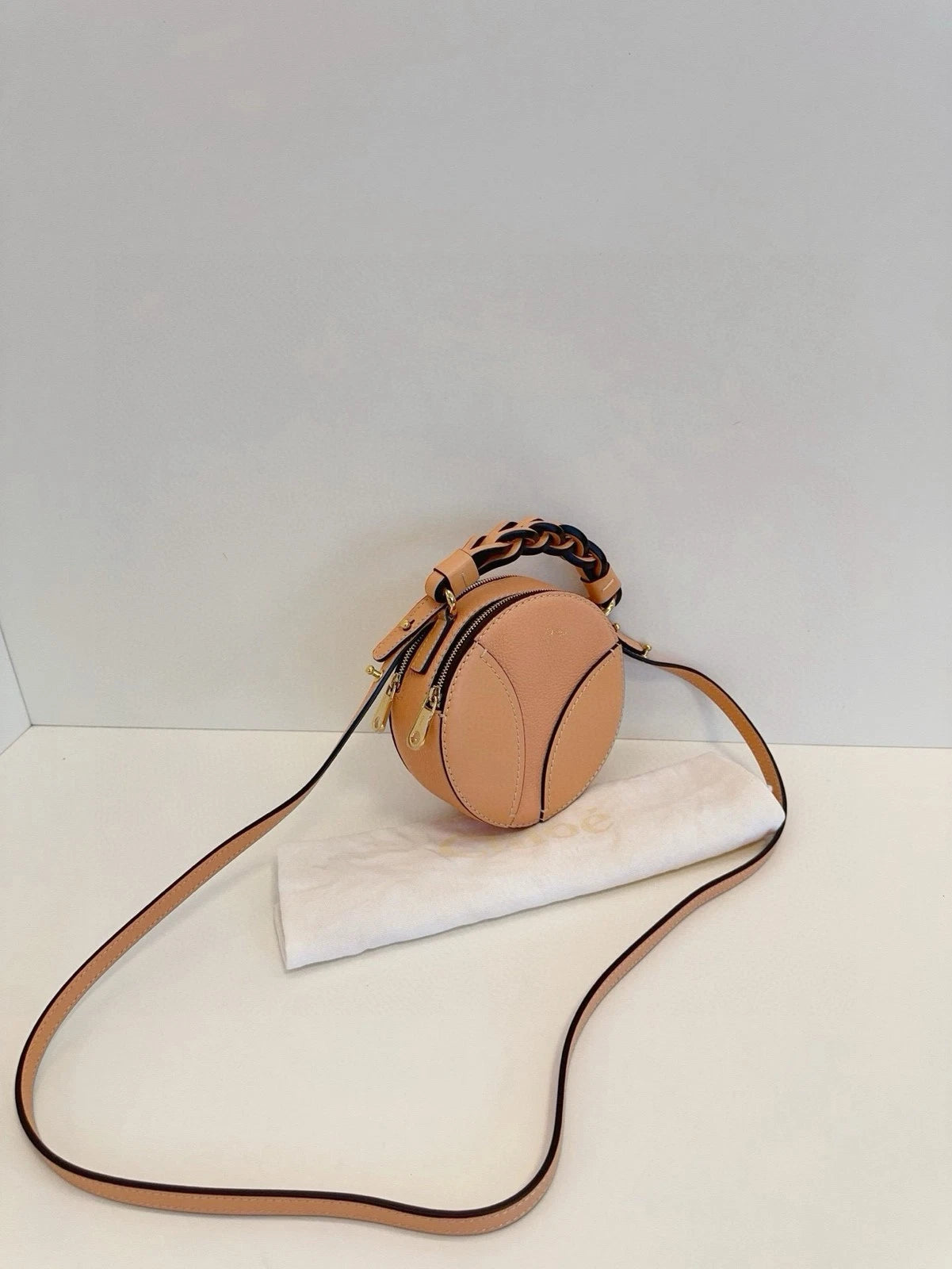 Chloe Daria Small Round Bag Handbag Crossbody Women