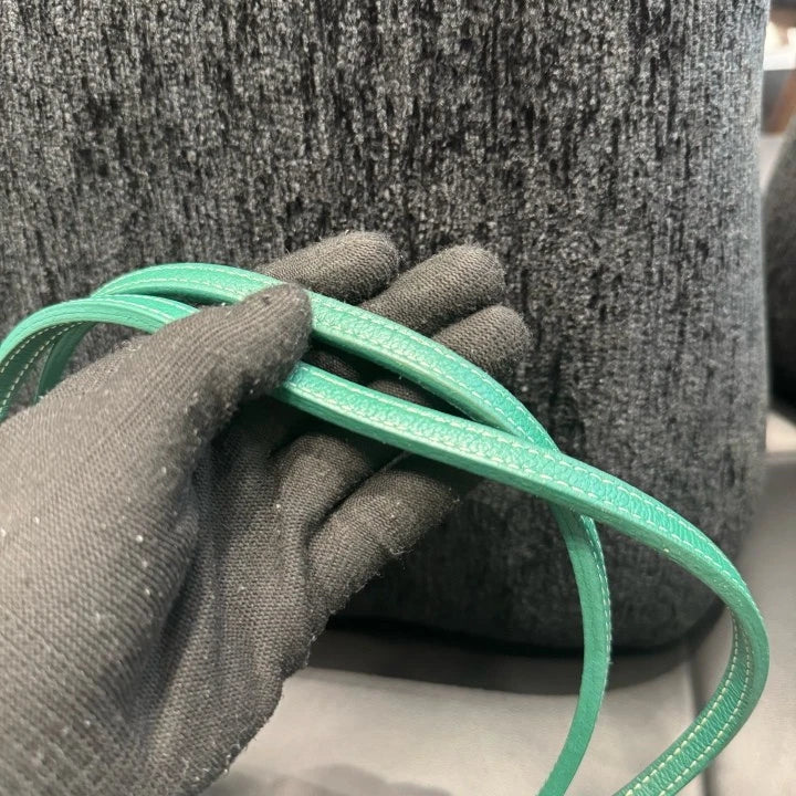 Goyard Monogram Tote MM Shoulder Bag Green Women D