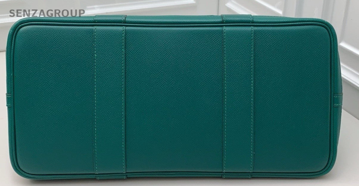 Hermès Garden Party Top Handle Shoulder Bag Green Women