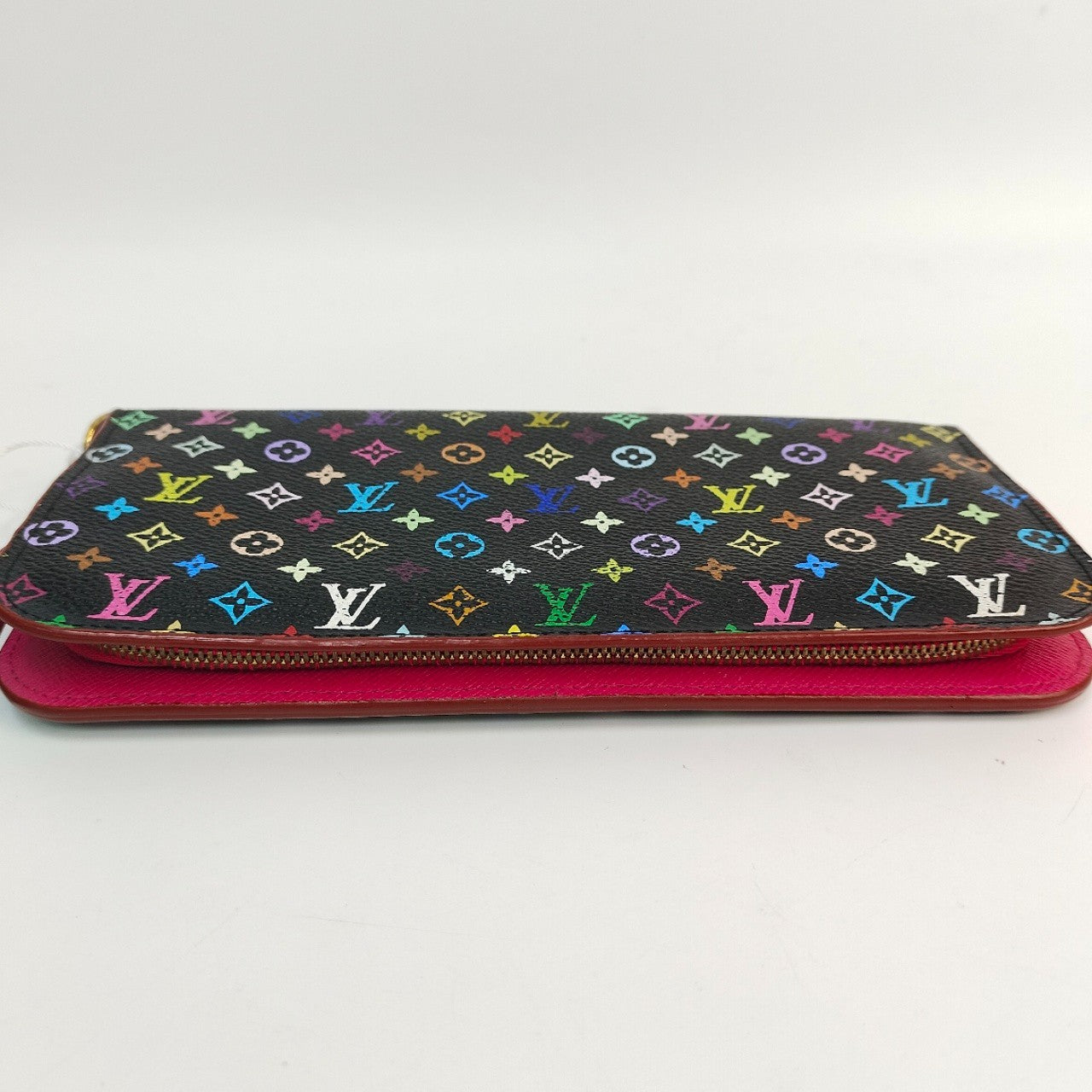 SJ0001 Louis Vuitton black multicolor wallet