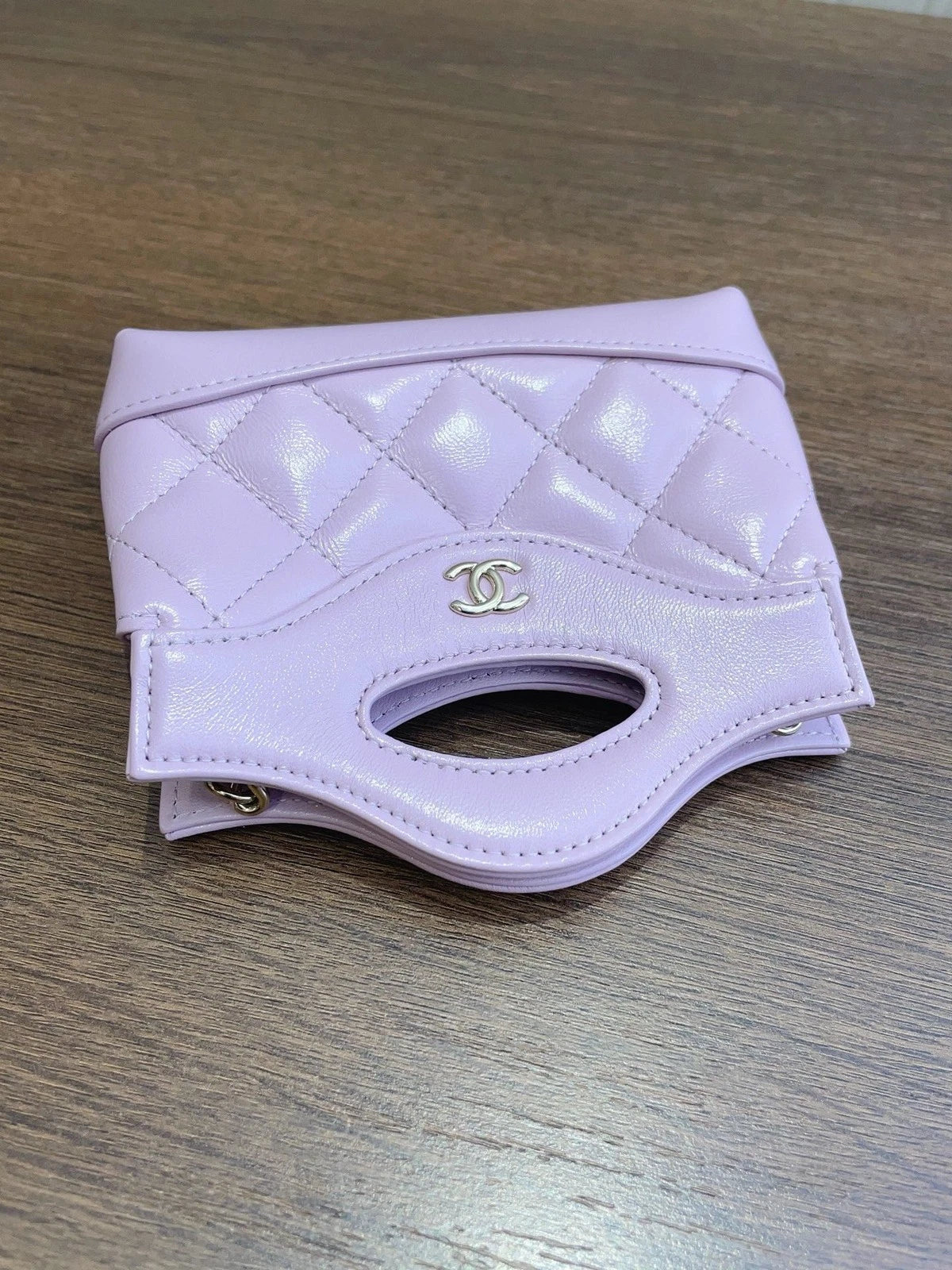 CHANEL 31 Bag Series Super Mini Handle Bag Daily Use Pink Classic