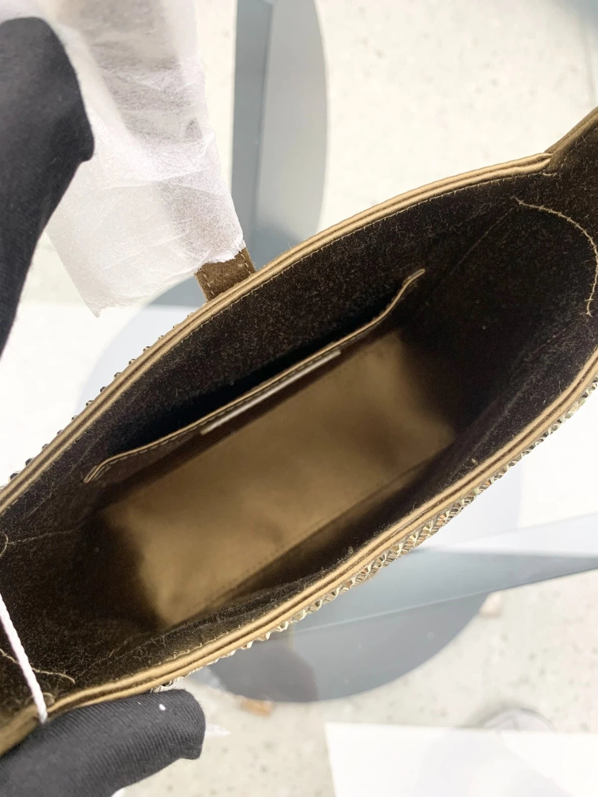 Saint Laurent LE 5 À 7 BABY Hobo PM Handbag Shoulder Bag Women S