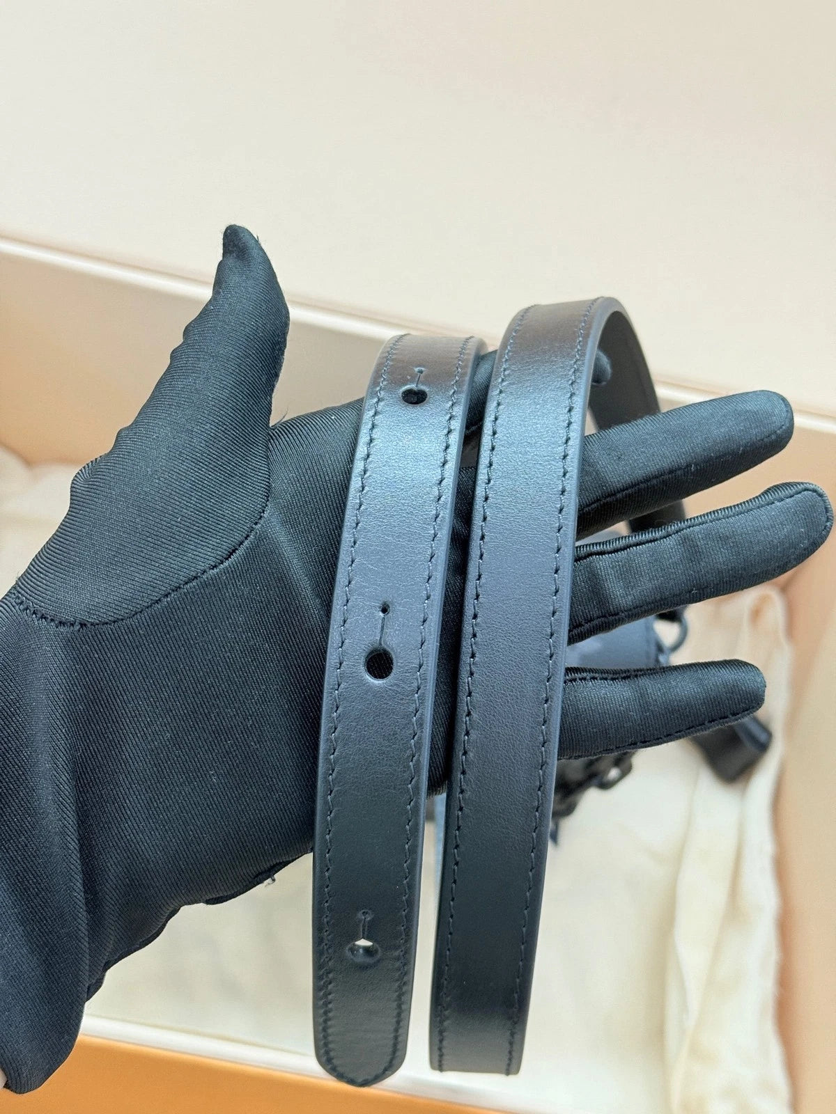 Louis Vuitton Black Leather Steamer Top Handle Bag For Women