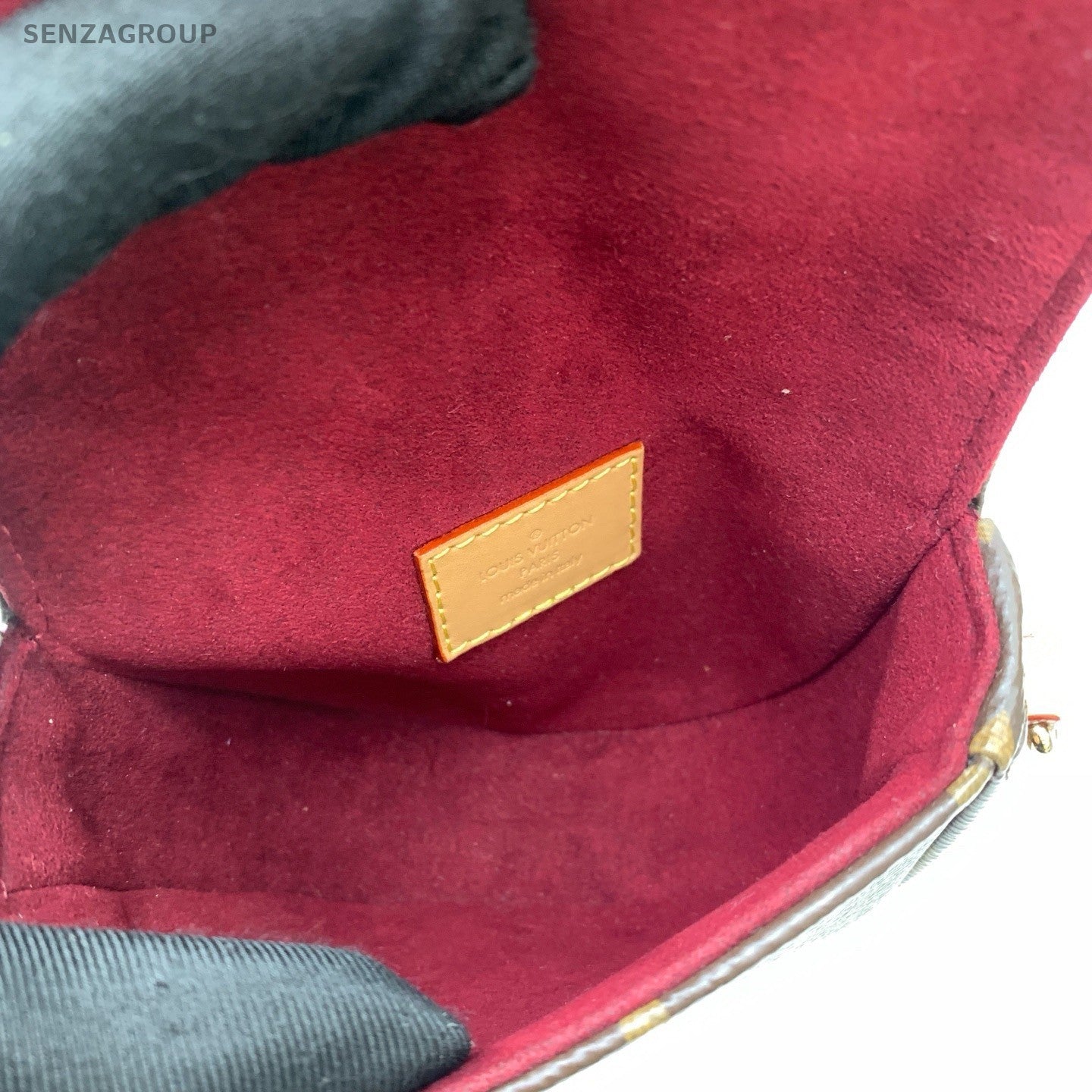Louis Vuitton Micro Chantilly Mini Monogram Shoulder Bag Brown Gold Women