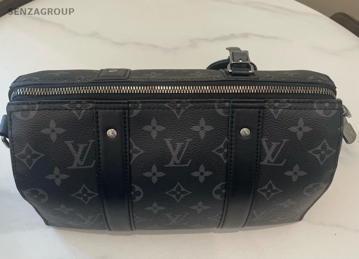 Louis Vuitton City Keepall27 Monogram Shoulder Bag Crossbody Black Unisex Adults