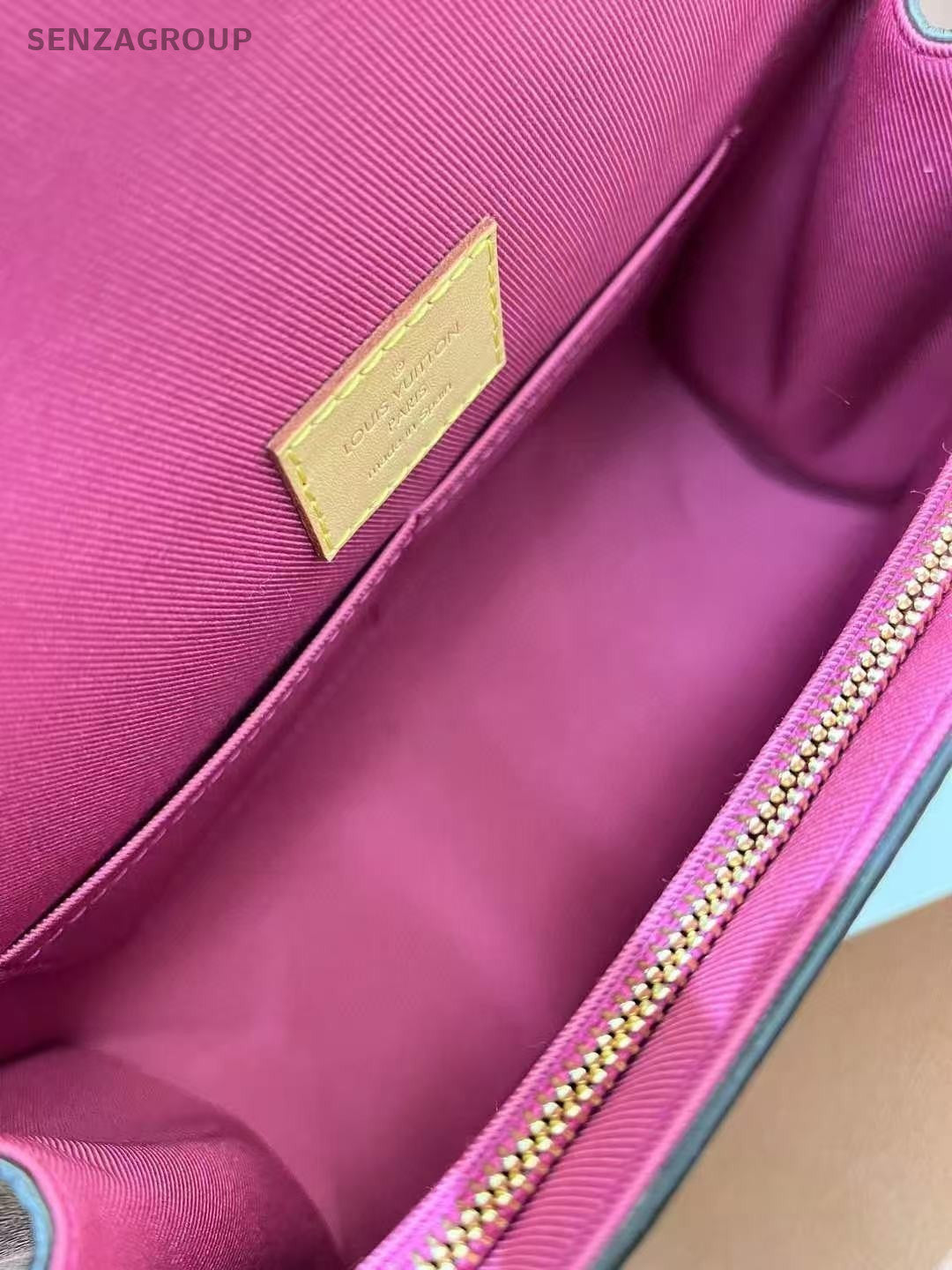 Louis Vuitton Cluny bb Top Handle 2way Shoulder Handbag Women Brown