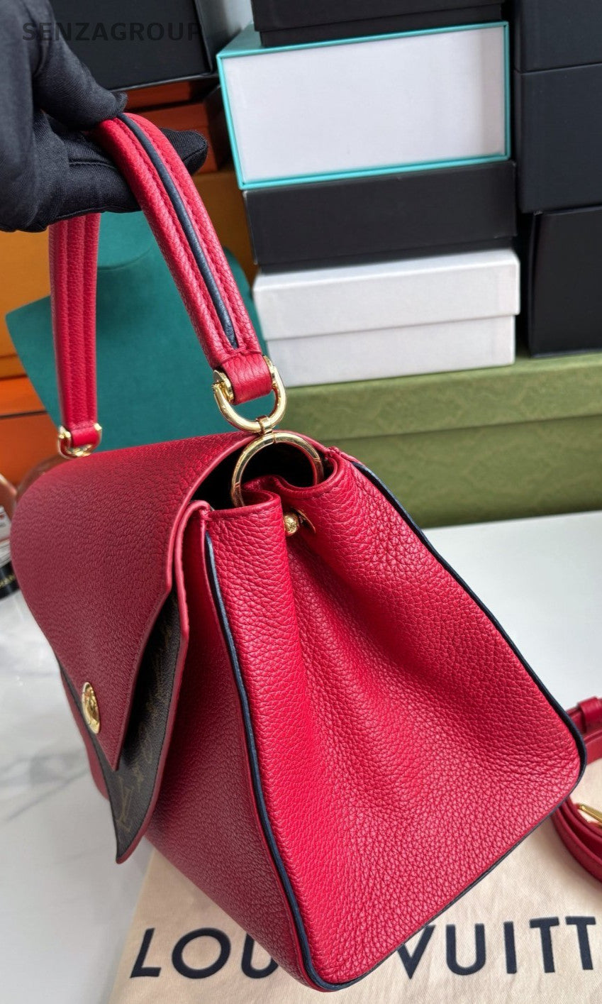 Louis Vuitton Double V Top Handle Monogram 2WAY Shoulder bag Red Women