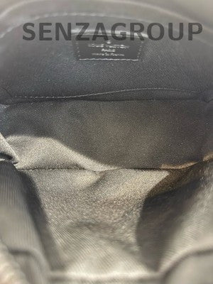 Louis Vuitton Black Monogram Soft Trunk Crossbody Bag Unisex Classic