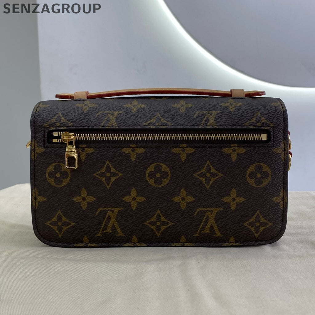 Louis Vuitton Monogram Messenger Bag with Chain Strap - Women's