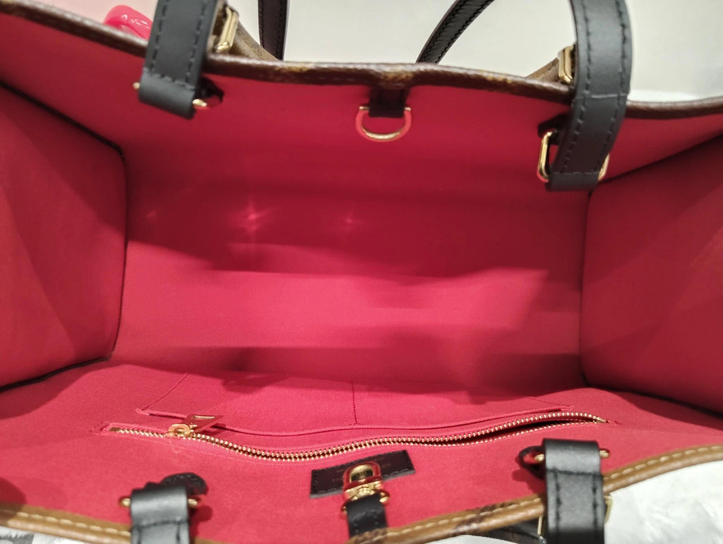 Louis Vuitton OnTheGo Monogram Canvas Tote Bag Excellent