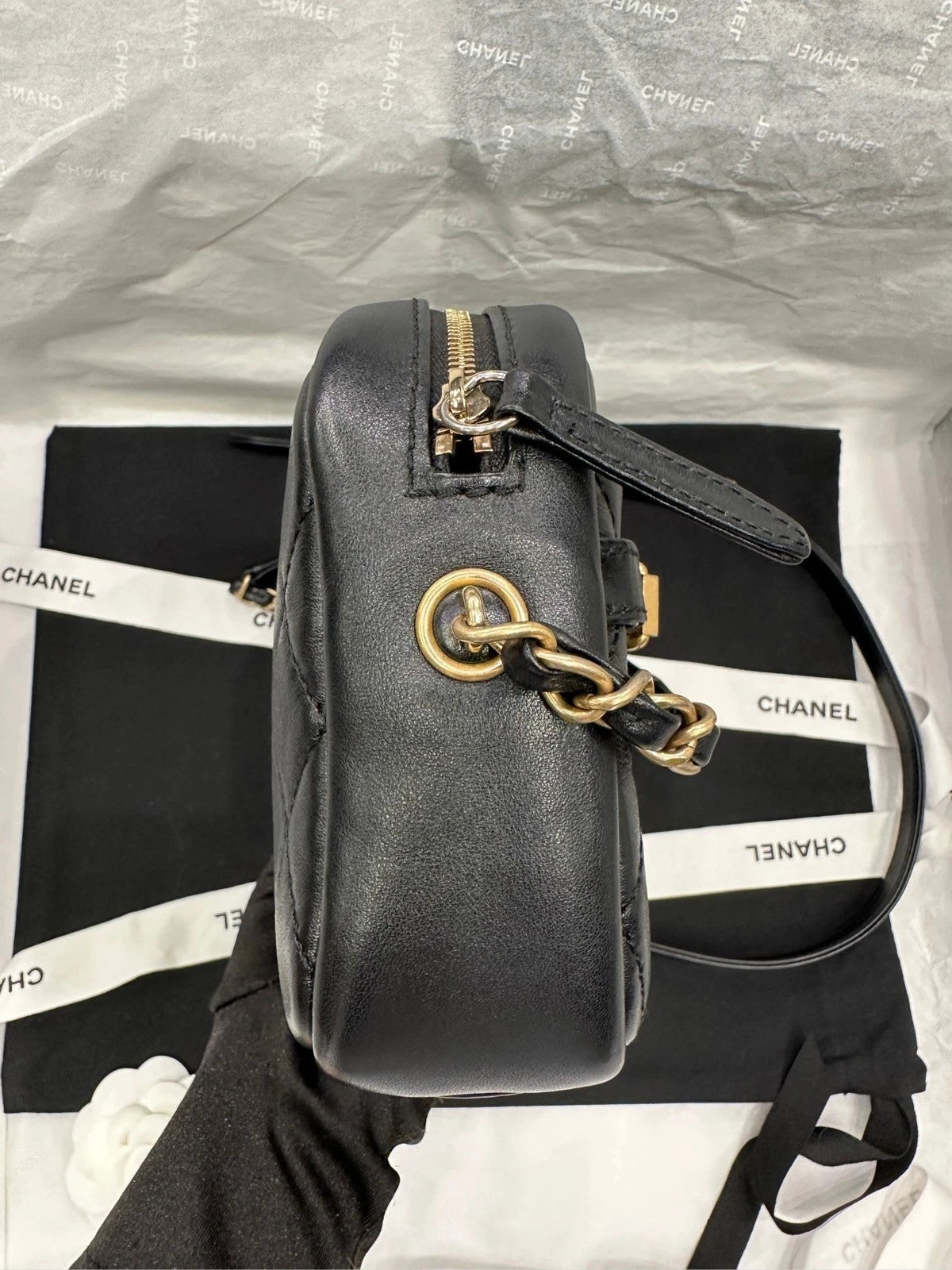 Authentic CHANEL Adjustable Strap Crossbody Bag For Women