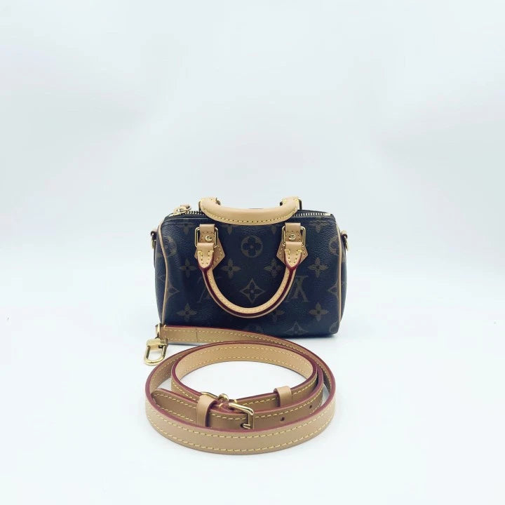 Louis Vuitton Speedy Nano Crossbody Handbag For Women