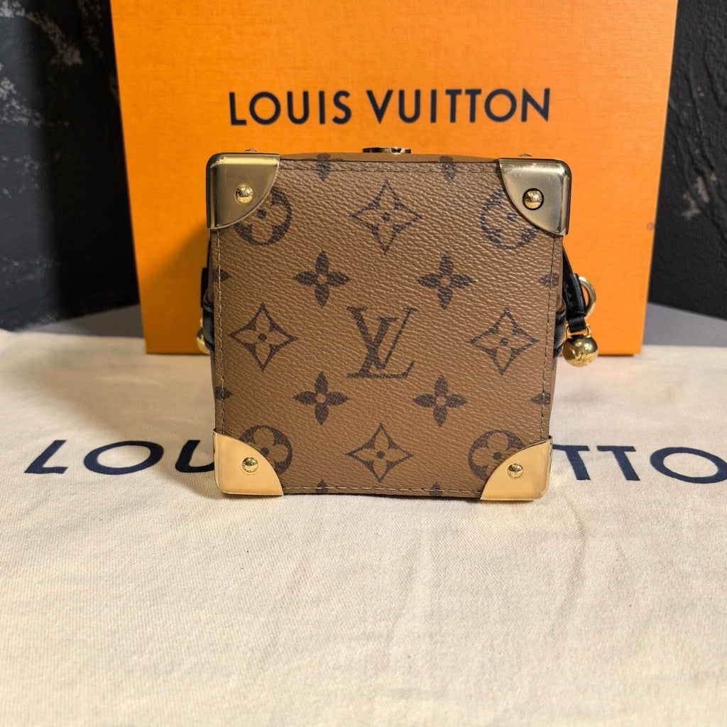 Louis Vuitton Brown Leather Crossbody Bag For Women