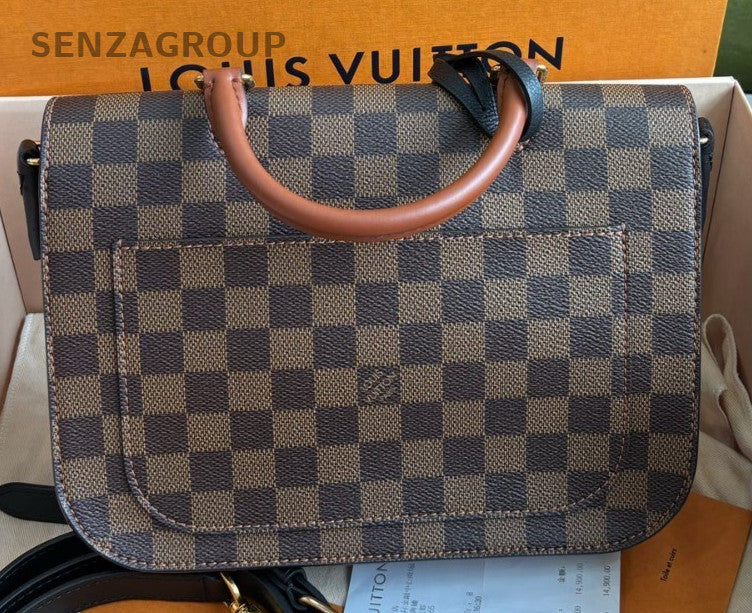 Louis Vuitton Damier Ebene Top Handle 2WAY Shoulder bag Almost Brand NEW