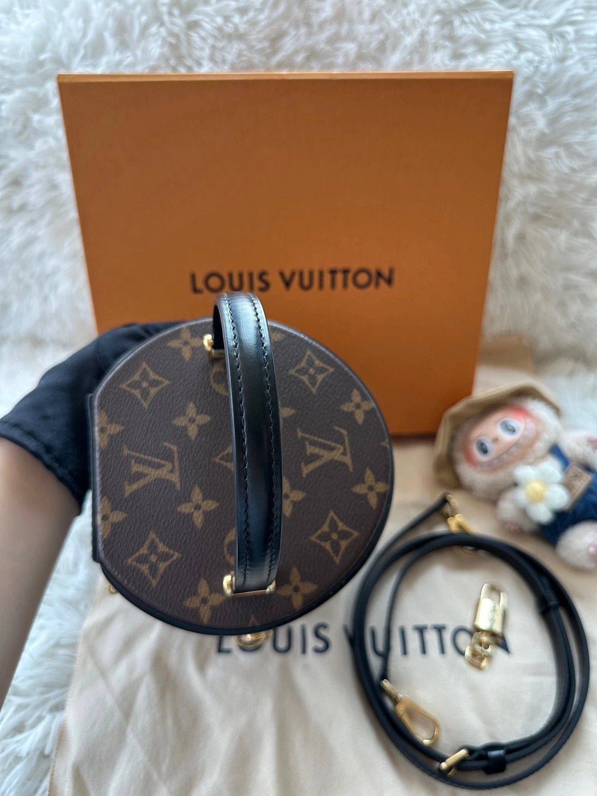 Pre-owned Louis Vuitton Monogram Canvas Bucket Bag For Women