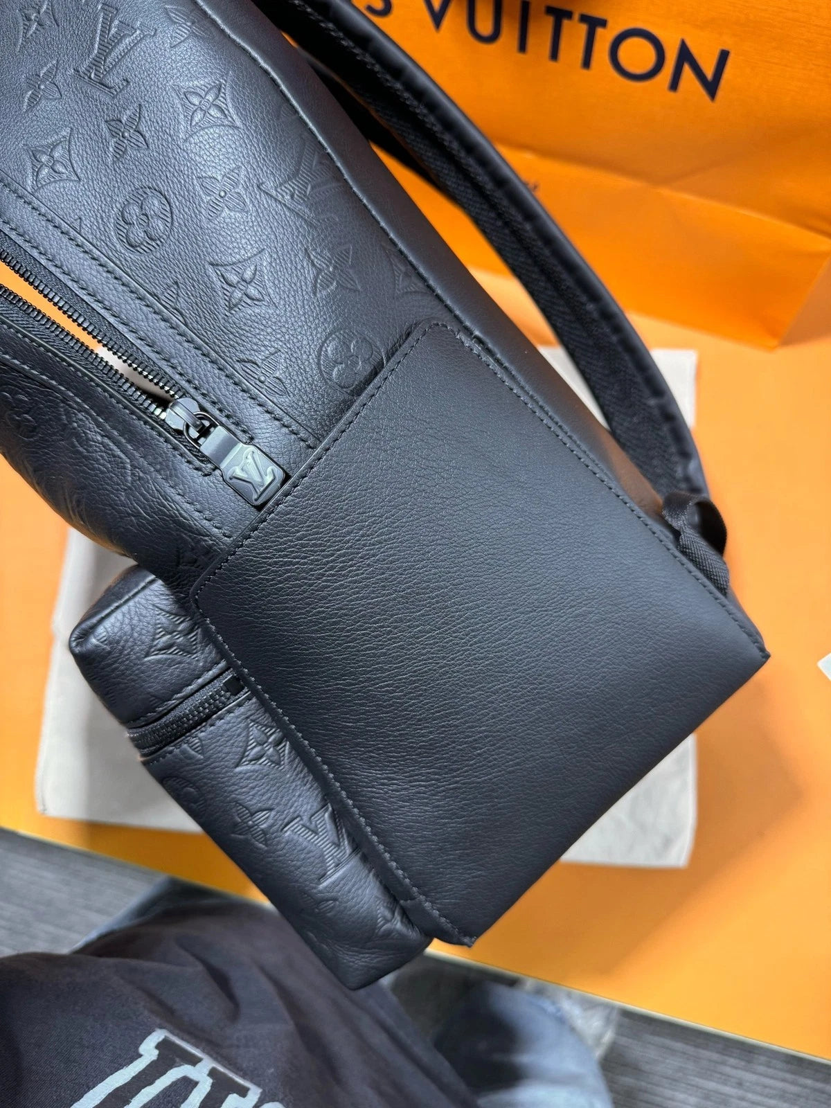 Louis Vuitton Black Epi Discovery PM Backpack For Women