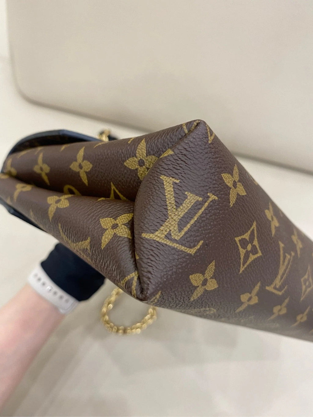 Louis Vuitton Saint Placide Monogram White Envelope Shoulder Bag