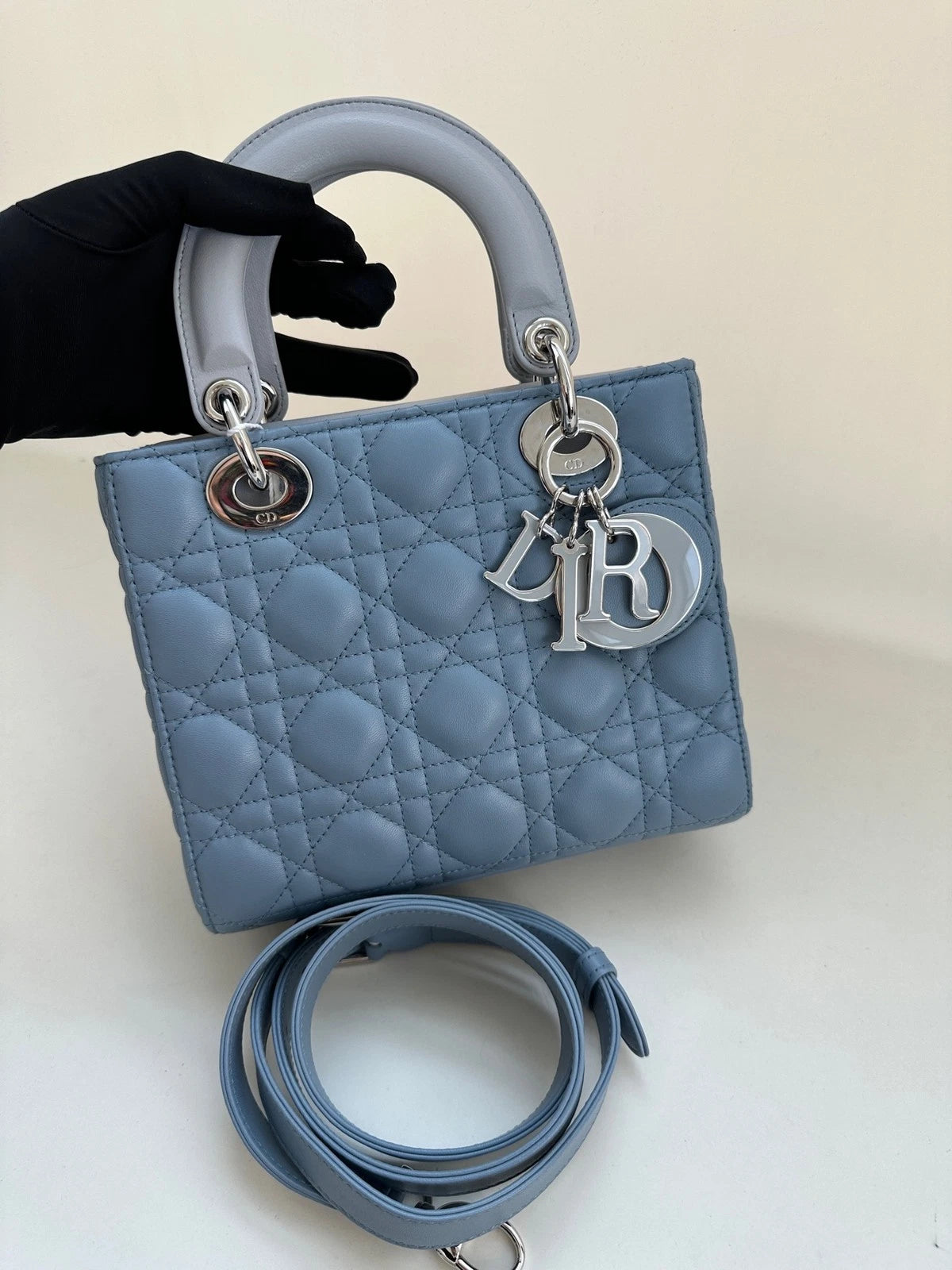 Dior Lady Dior Top Handle Excellent