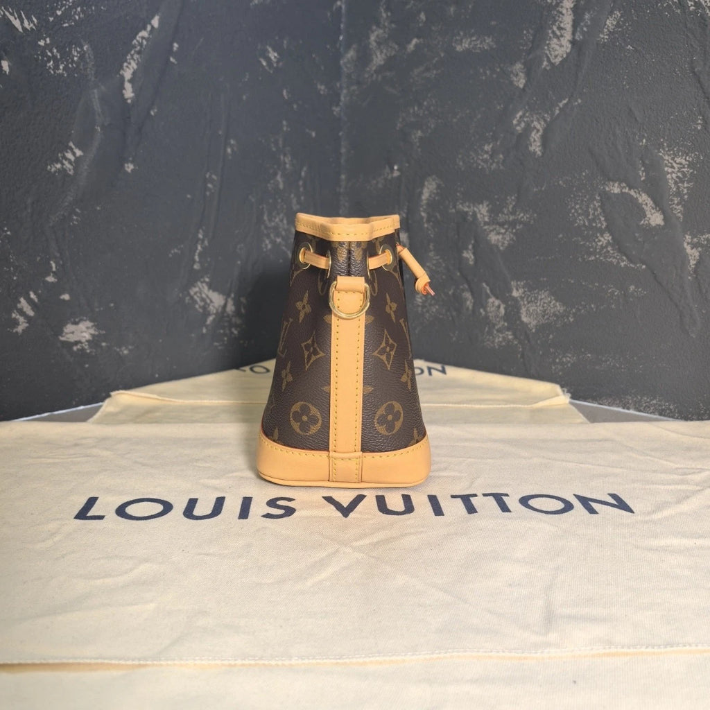 Louis Vuitton Nano Neo Canvas Bucket Crossbody Bag For Women
