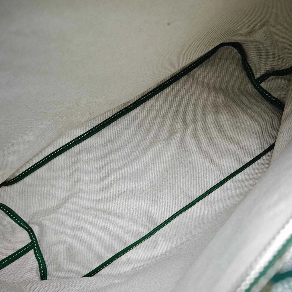 Goyard Green Monogram Canvas Hobo Tote Bag For Women