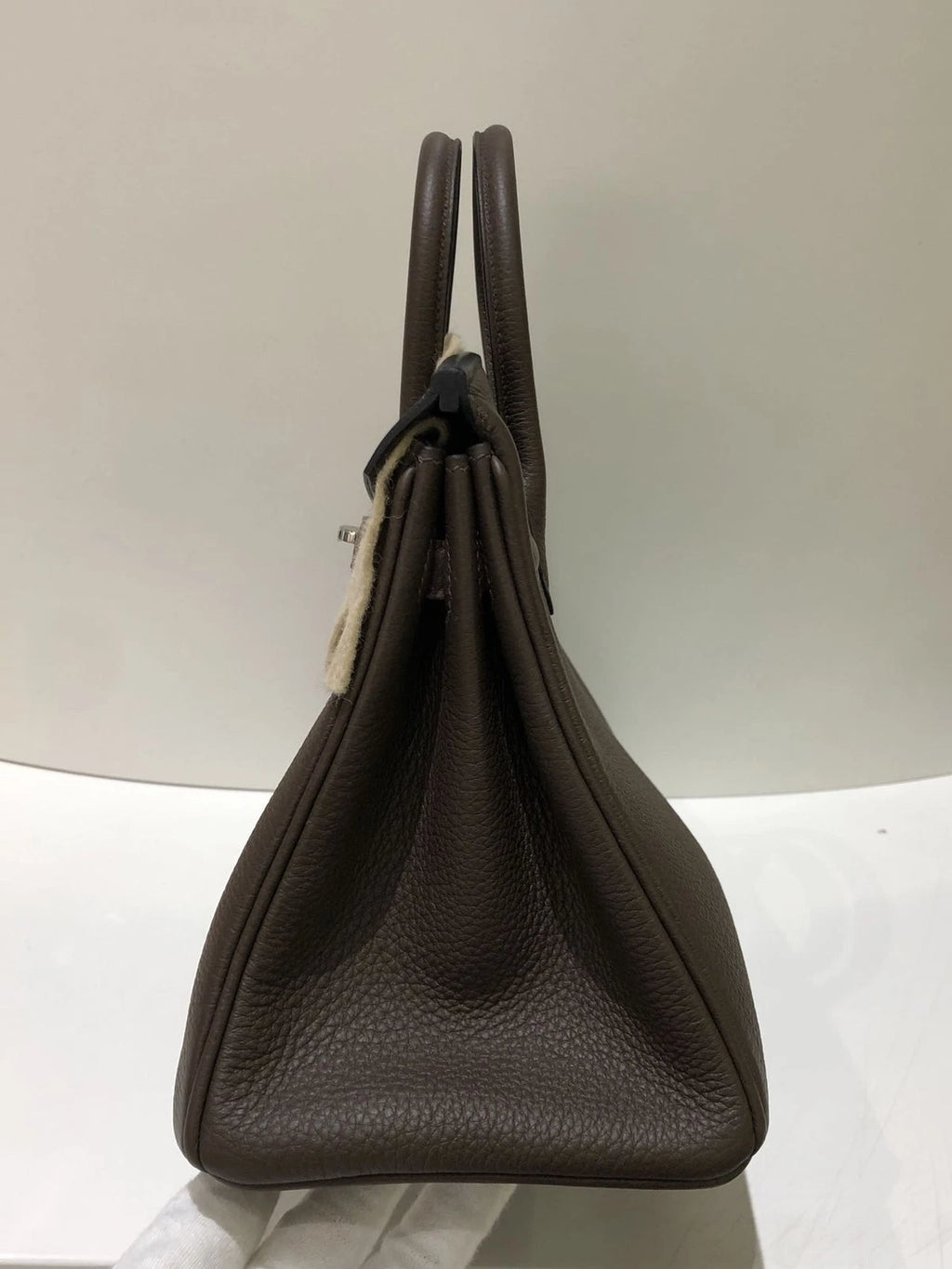 Hermes Birkin25 Togo Brown Women Handbag