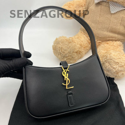 Saint Laurent Mini Black Gold Shoulder Bag Classic Women's Fashion