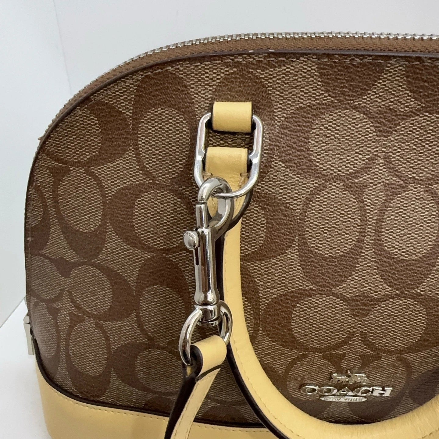 Coach Canvas Sierra 26 Small Shoulder Handbag Crossbody For Women