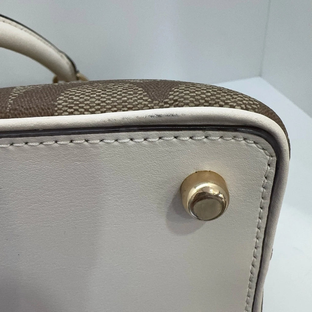 Coach Katy Classic Monogram Canvas Handbag Crossbody Women