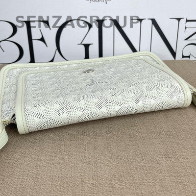 Goyard White Envelope Shoulder Crossbody Bag Classic Women Fashion