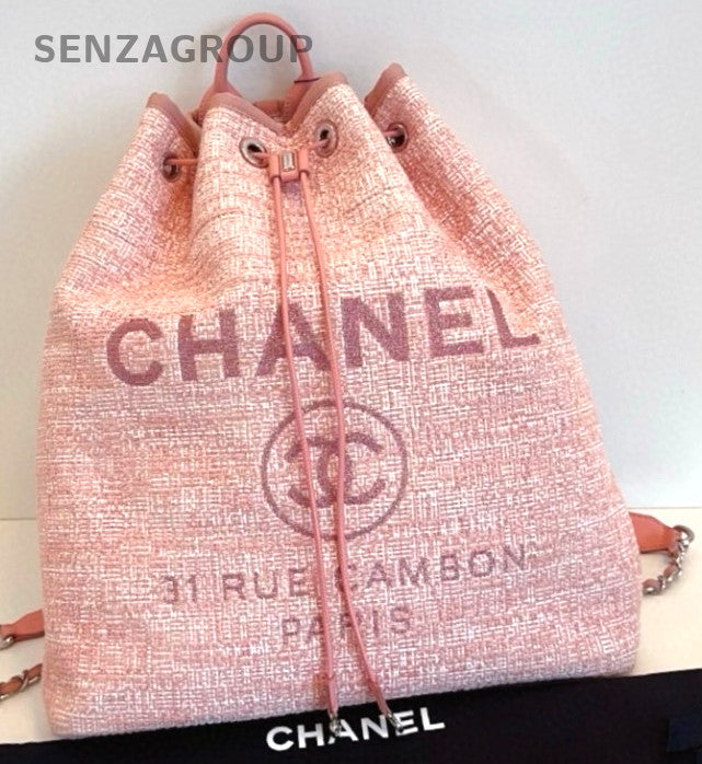 CHANEL Summer limited edition Bucket Drawstring Shoulder bag Pink Women