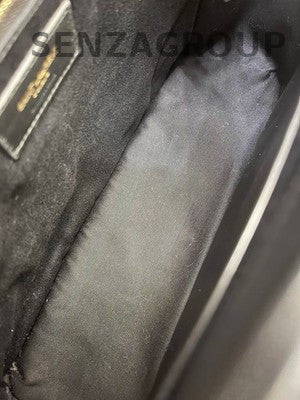 Saint Laurent YSL Niki Medium Black Gold Chain Shoulder Bag Classic