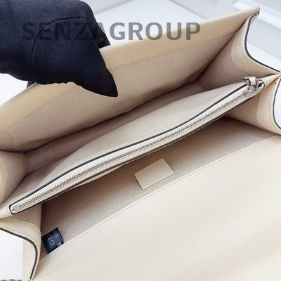 Gucci Dionysus Medium White Chain Shoulder Bag - Classic Women's Design