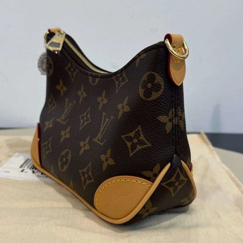 Louis Vuitton Boulogne Monogram Canvas Shoulder Bag Excellent