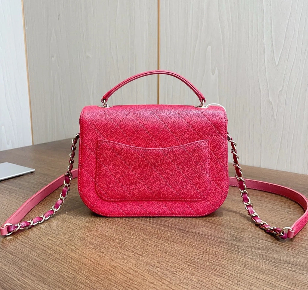 Chanel Coco Curve Cuba Calfskin Message Bag Top Handle Bag Shoulder Bag Women