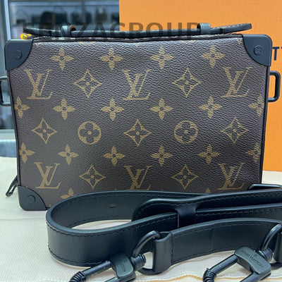 Louis Vuitton Handle Soft Trunk Monogram Crossbody Bag Men's Fashion
