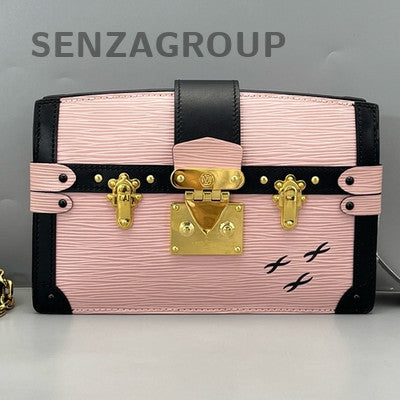 Louis Vuitton Boite Chapeau Souple Pink Epi Leather Crossbody Bag Women