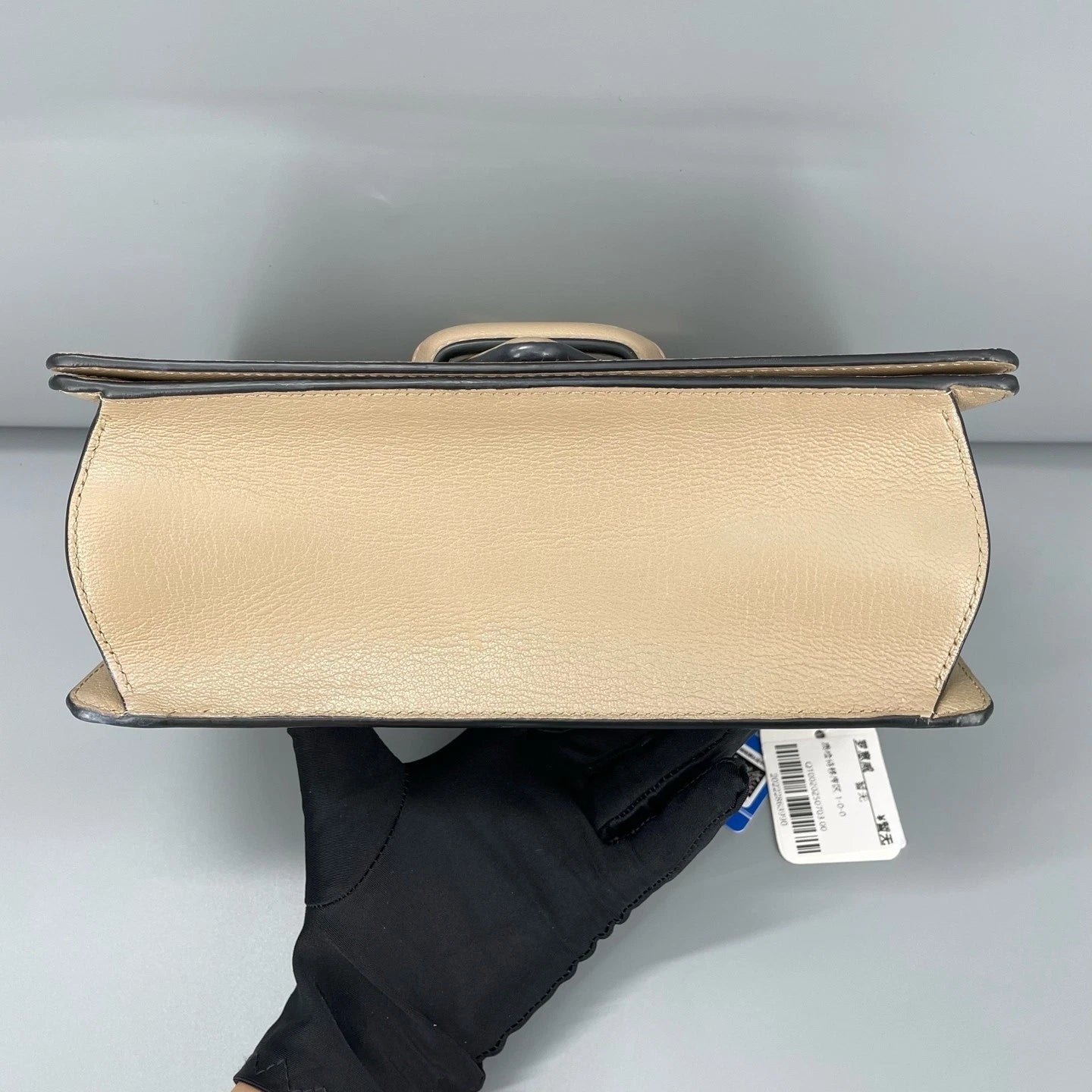 Loewe Medium Cutout Barcelona Beige Shoulder Bag For Women